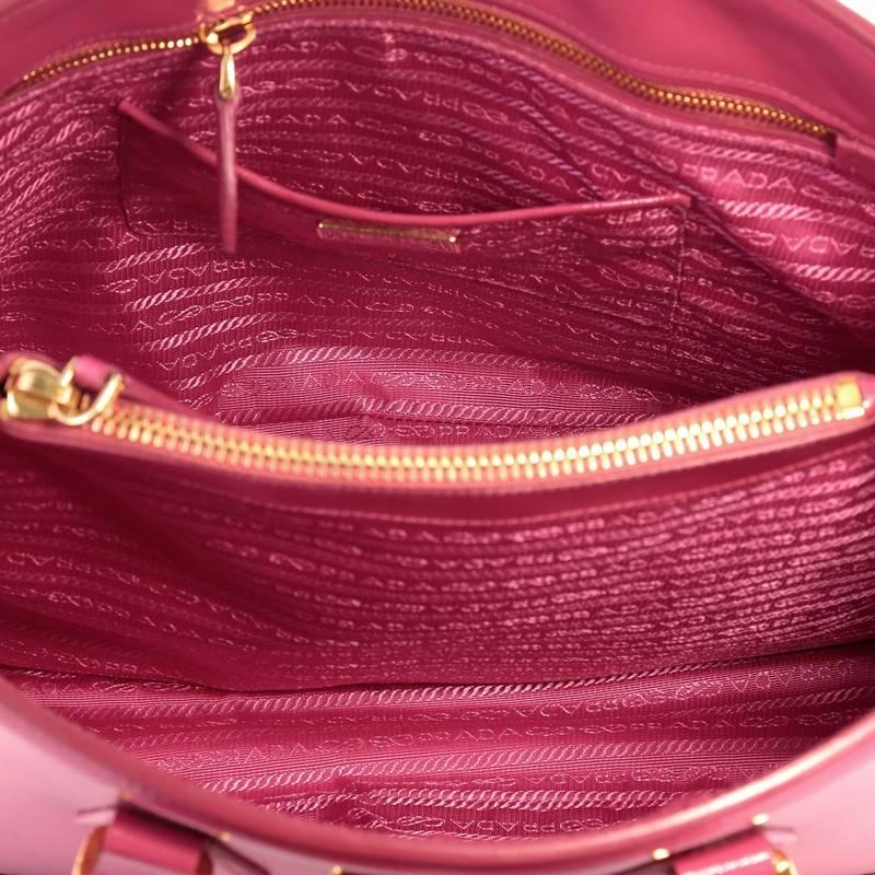 Prada Parabole Handbag Vernice Saffiano Leather 4