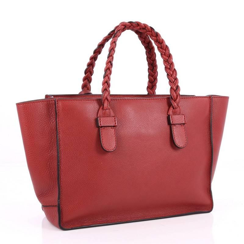 Brown Valentino To Be Cool Tote Leather Small