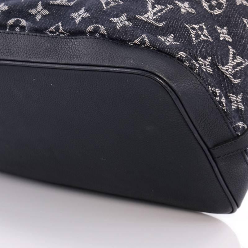 Louis Vuitton Noefull Handbag Denim MM 1