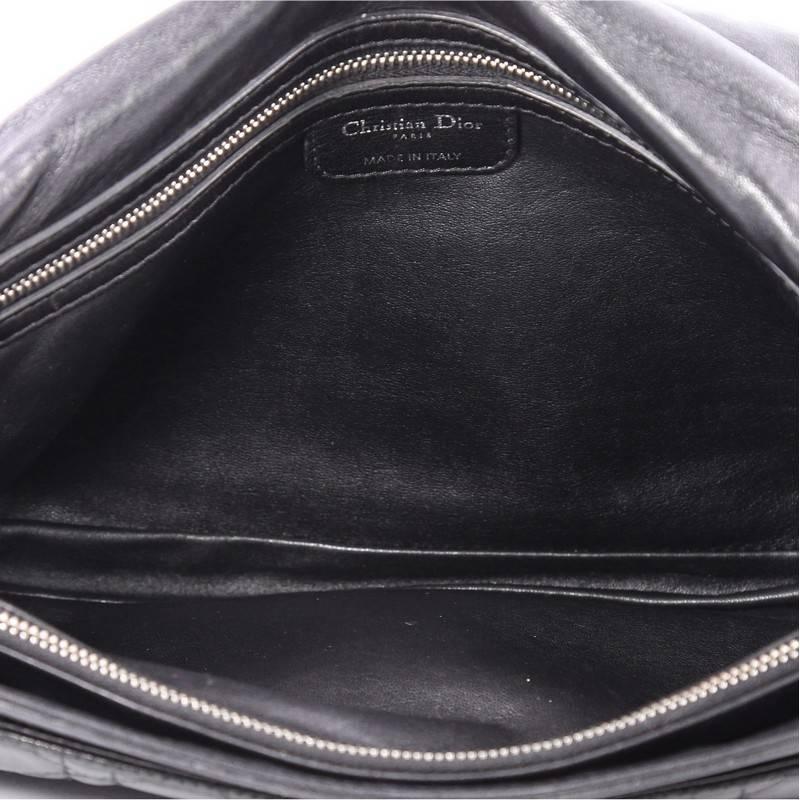 Christian Dior Rendez Vous Flap Bag Cannage Quilt Lambskin Medium 4