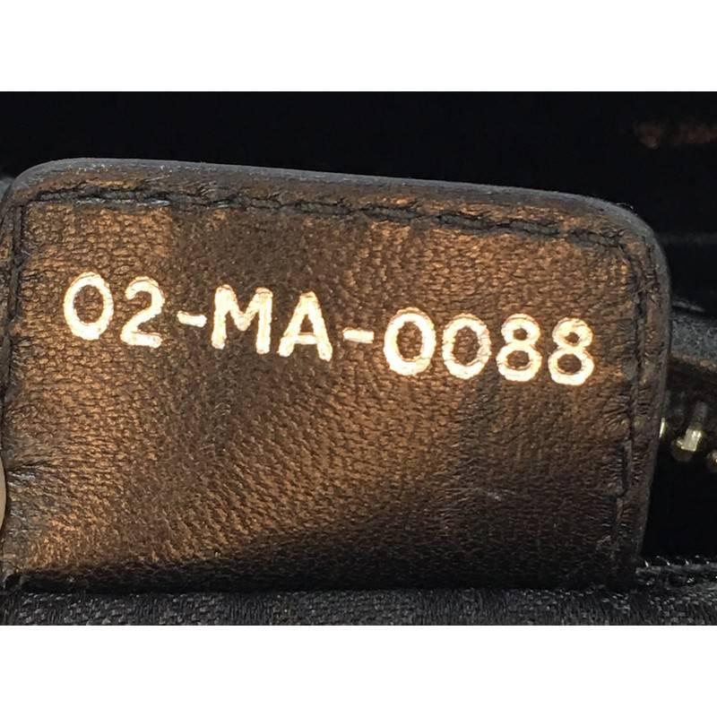 Christian Dior Lady Dior Handbag Cannage Quilt Patent Medium 2
