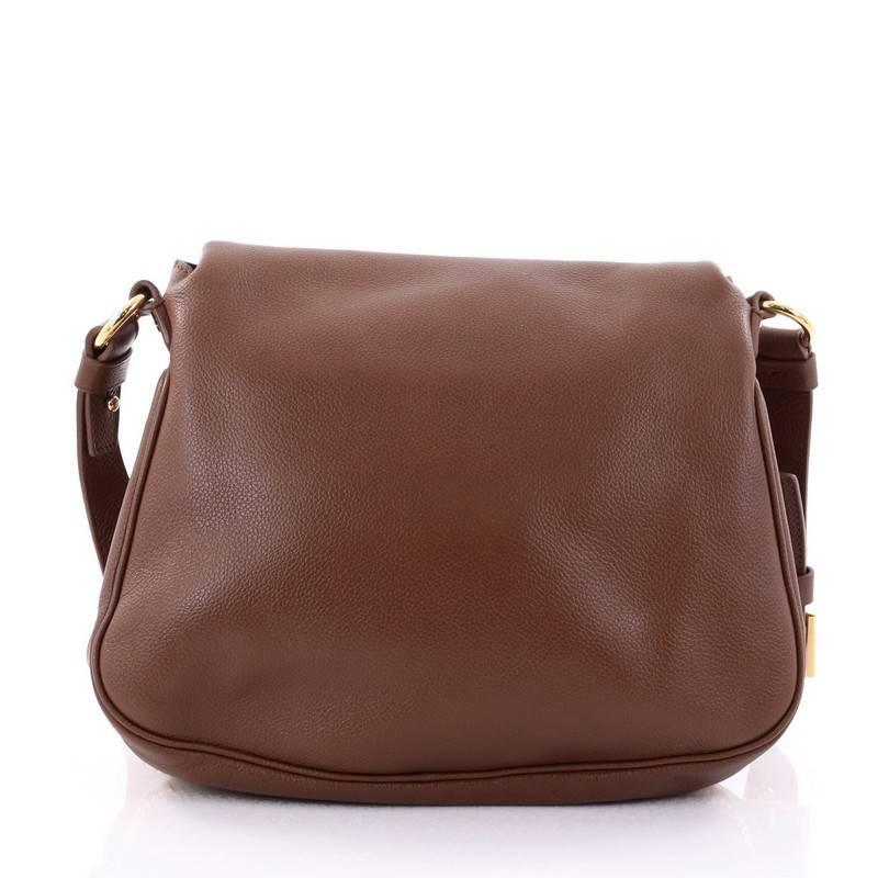 Brown Tom Ford Jennifer Crossbody Bag Leather Medium