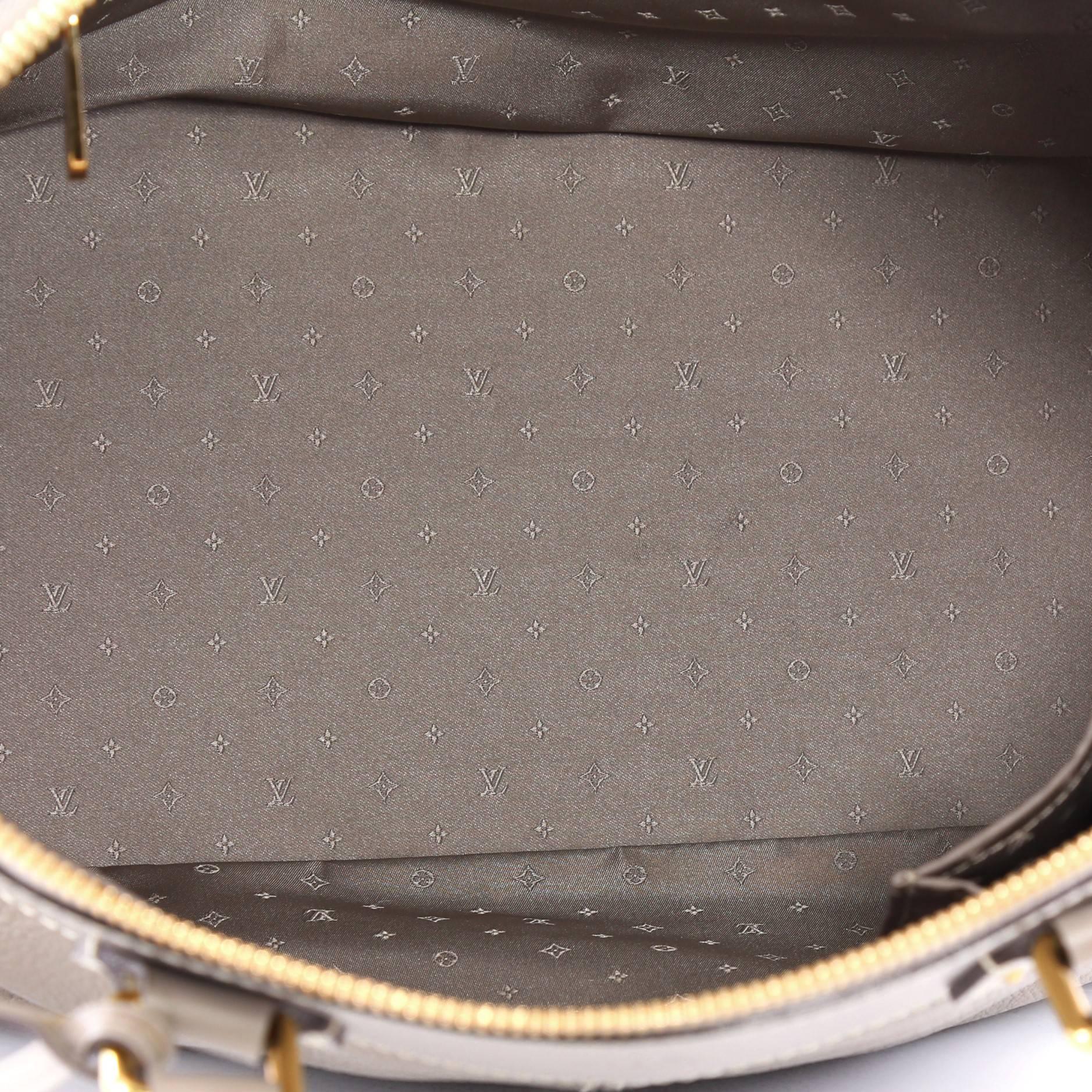 Louis Vuitton Suhali Lockit Handbag Leather MM 1