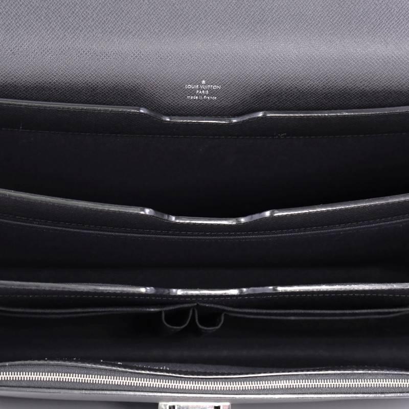 Women's or Men's Louis Vuitton Neo Robusto 3 Briefcase Taiga Leather
