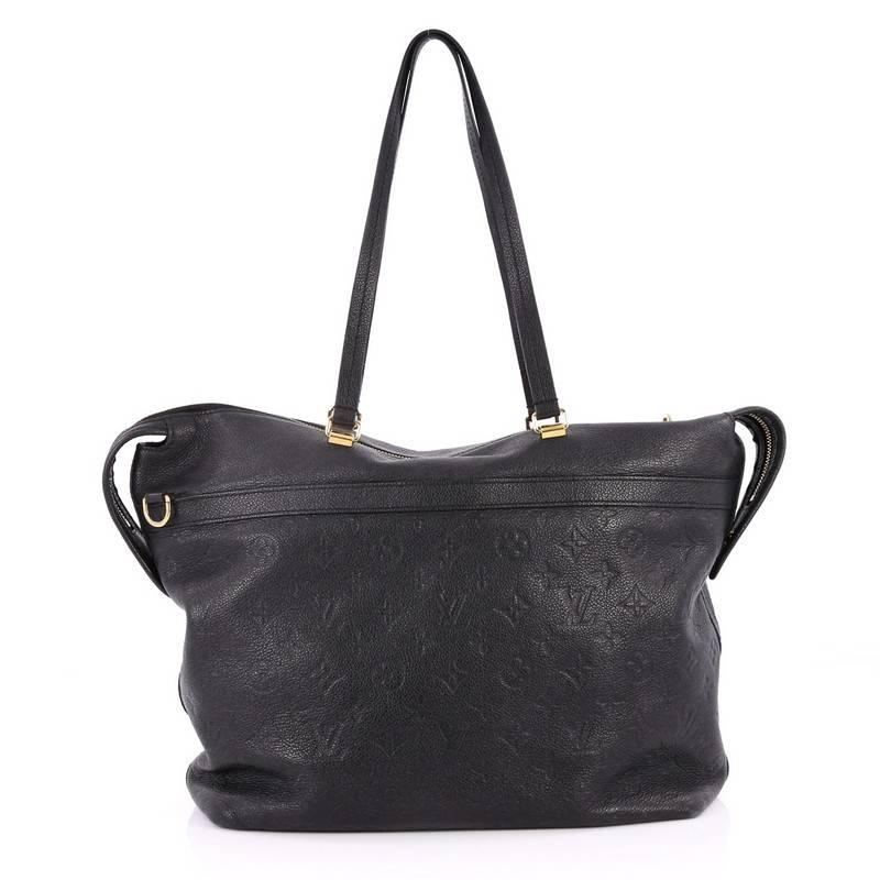 Louis Vuitton Boetie NM Handbag Monogram Empreinte Leather MM In Good Condition In NY, NY
