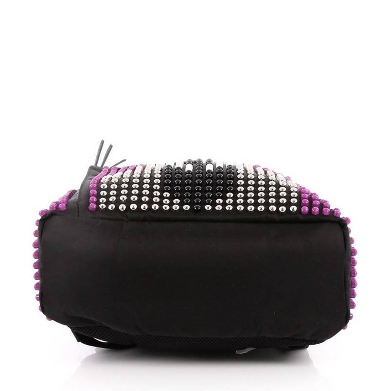 Fendi Karlito Backpack Studded Nylon at 1stDibs display picture 3