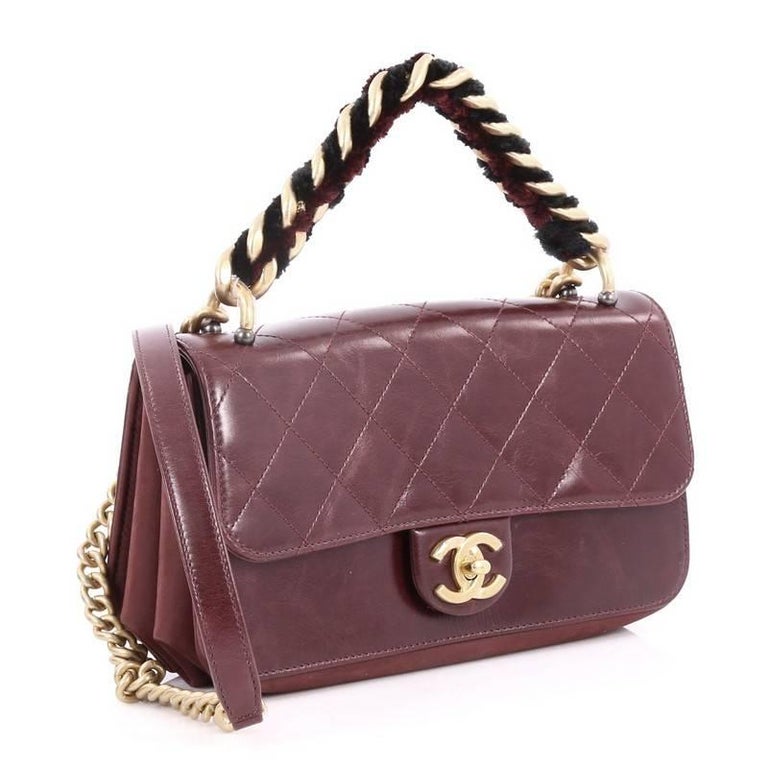chanel straight lined flap bag