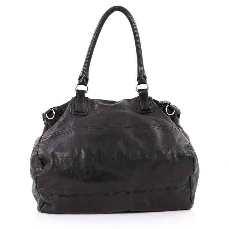Black Givenchy Pandora Bag Leather Large