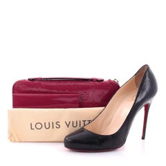 Louis Vuitton Daily Organizer Handbag Monogram Vernis