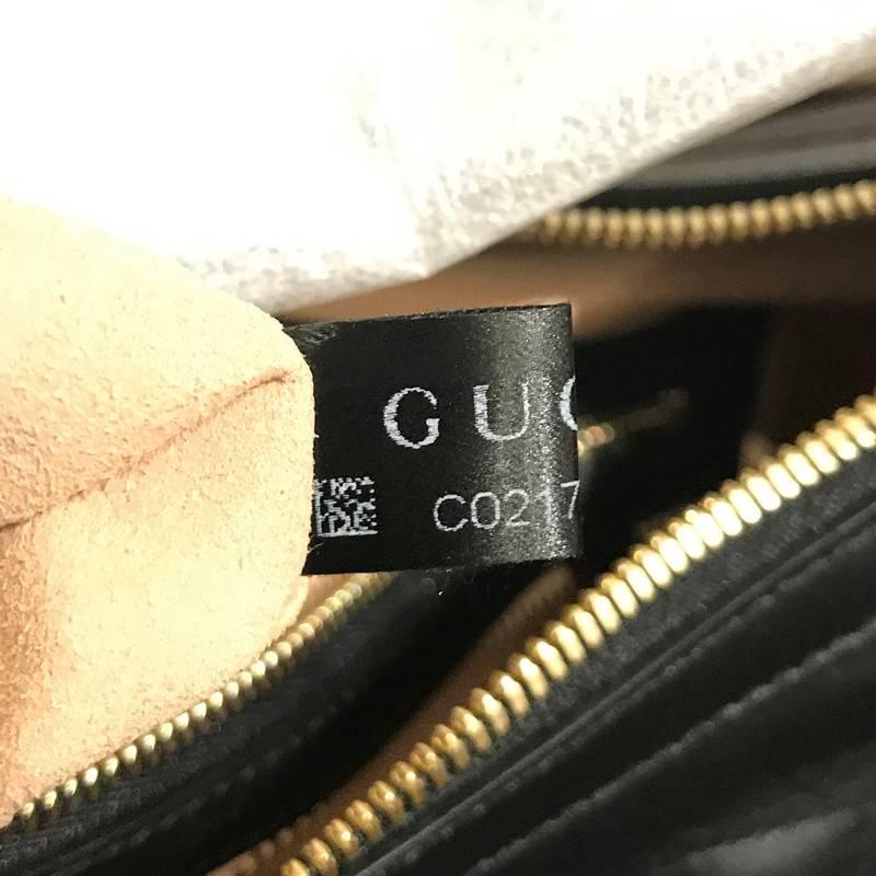 Gucci Chain Hobo GucciGhost Embossed Leather Large 3