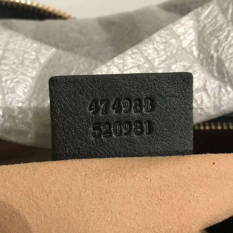 Gucci Chain Hobo GucciGhost Embossed Leather Large 2