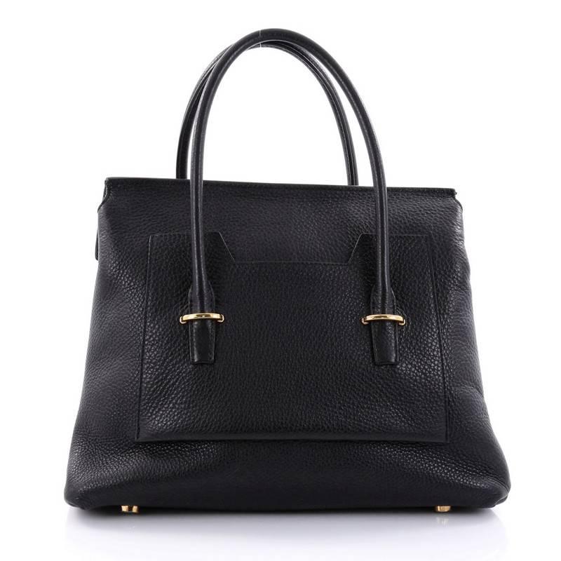 Tom Ford Icon Tote Leather Small In Good Condition In NY, NY