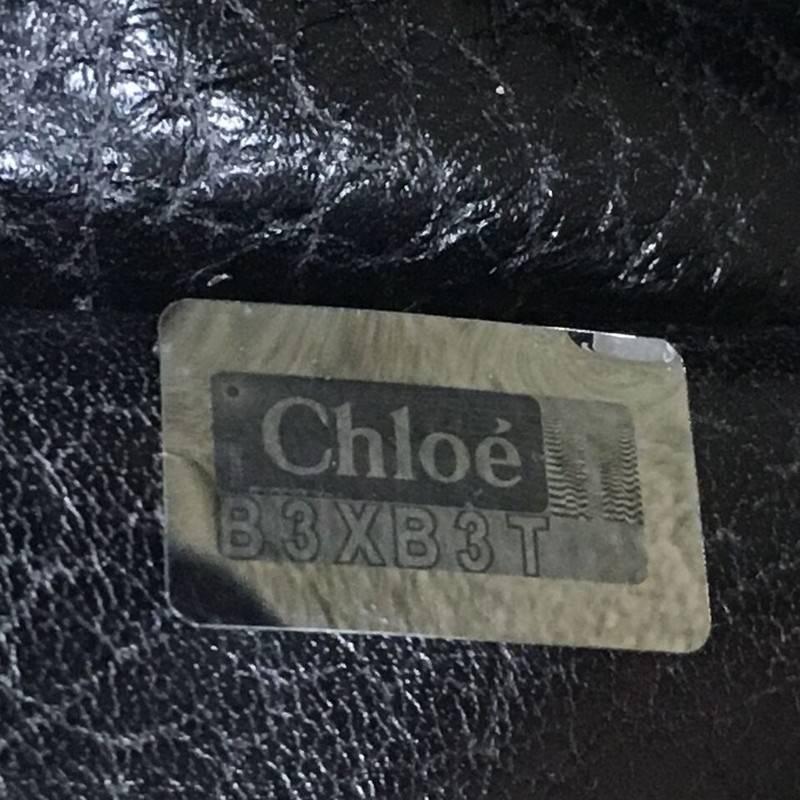 Chloe Hudson Handbag Leather Small In Good Condition In NY, NY