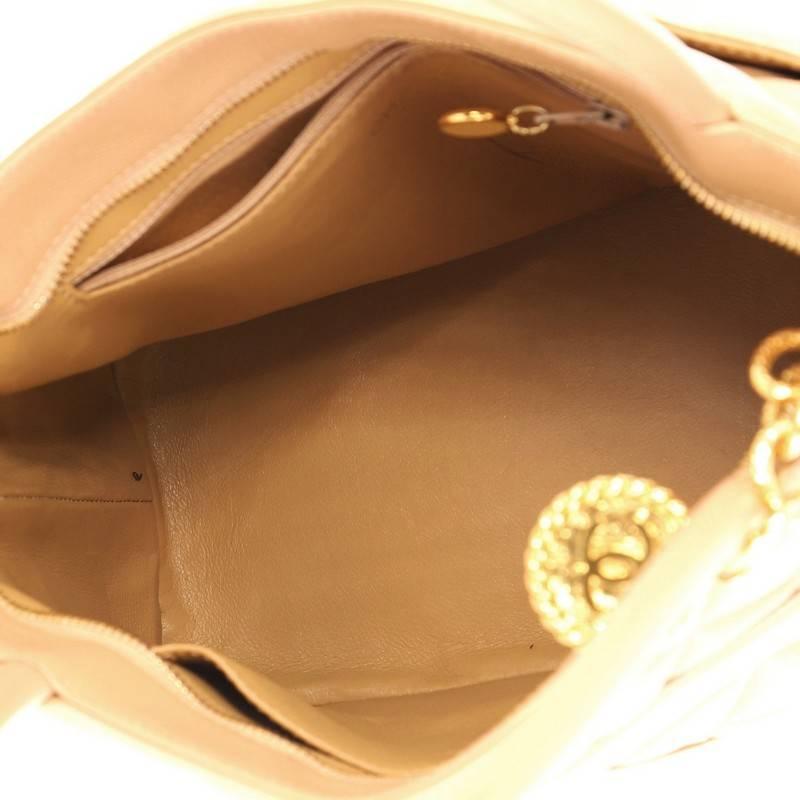 Chanel Quilted Caviar Medallion Tote  4