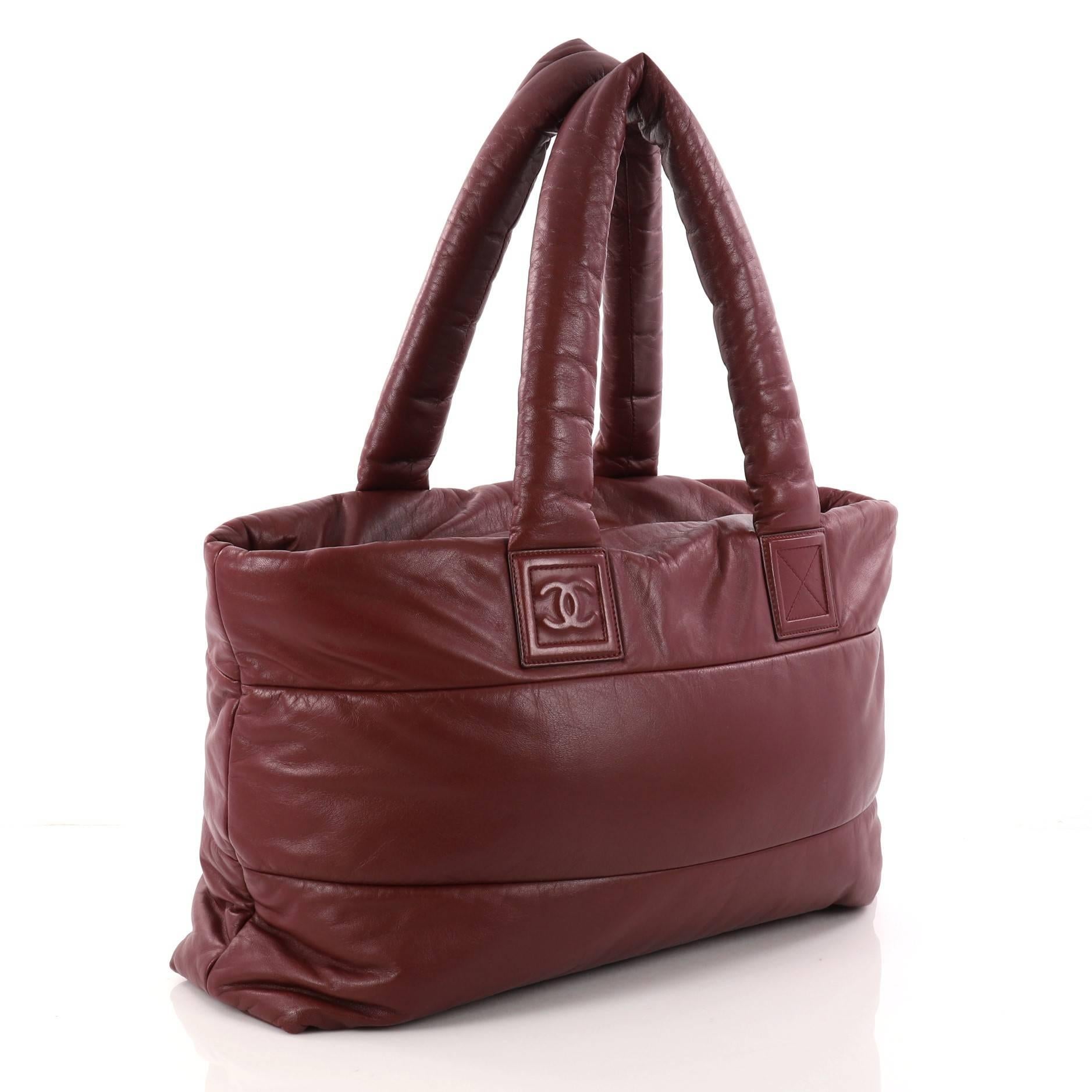 chanel coco cocoon large tote
