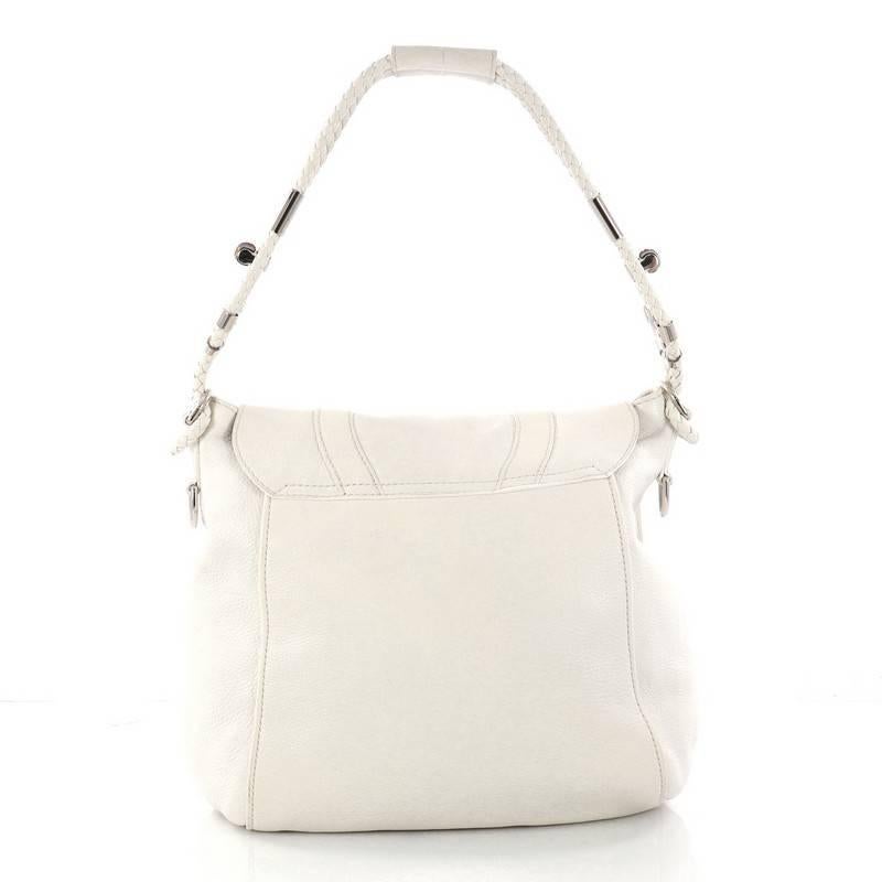 Gucci Techno Horsebit Convertible Hobo Embellished Leather In Good Condition In NY, NY