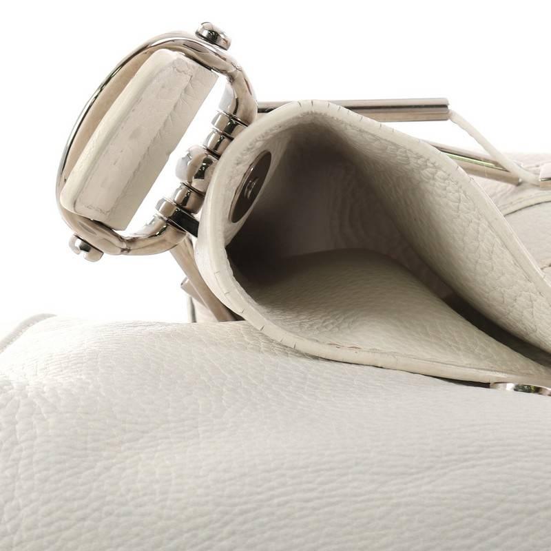 Gucci Techno Horsebit Convertible Hobo Embellished Leather 2