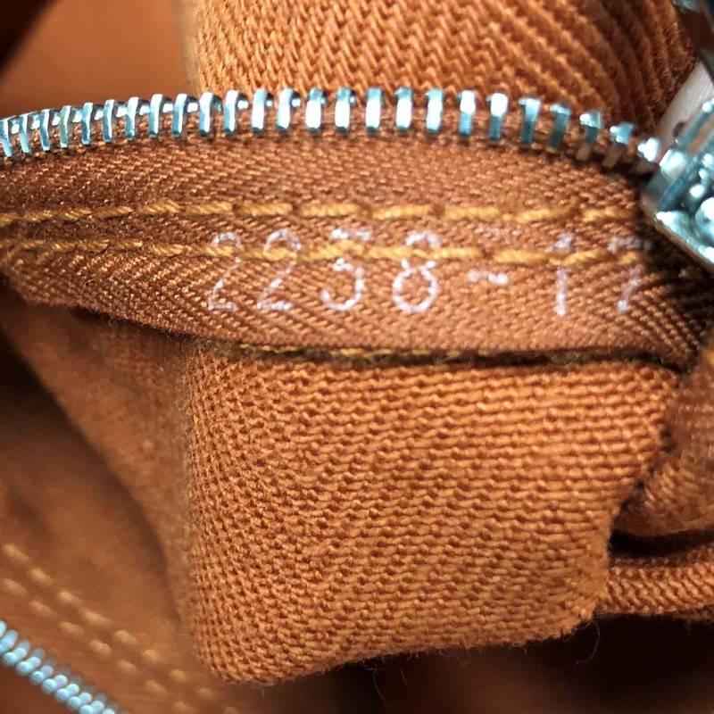Hermes Valparaiso Handbag Toile and Leather MM 6