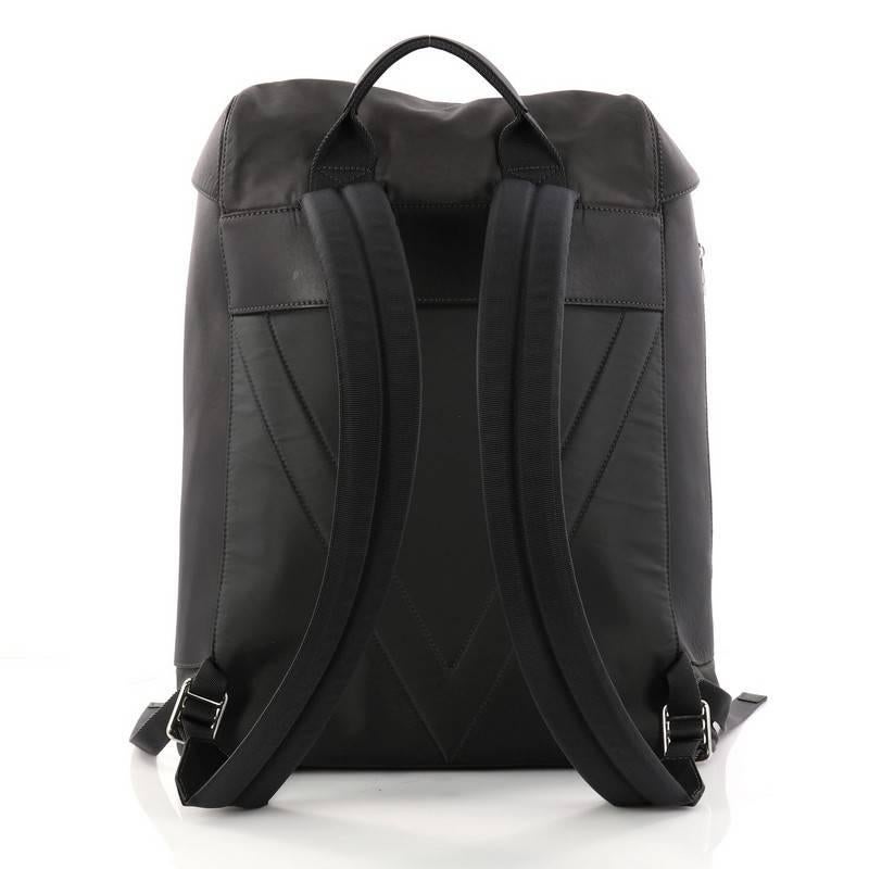 Louis Vuitton Pulse Backpack Leather and Nylon In Good Condition In NY, NY