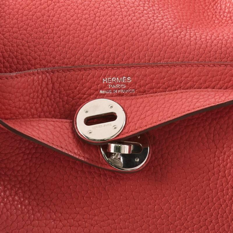 Hermes Lindy Handbag Clemence 30 1