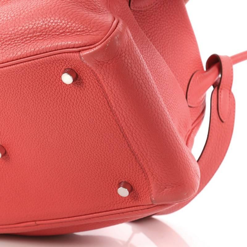 Hermes Lindy Handbag Clemence 30 3