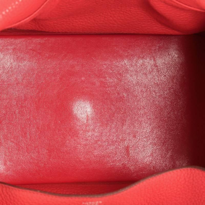 Hermes Lindy Handbag Clemence 30 4