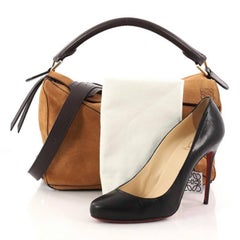 Loewe Puzzle Bag Suede Small