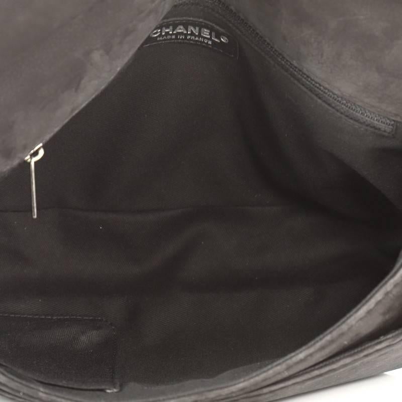 Chanel Turnlock Flap Quilted Nubuck Medium Messenger Bag  1