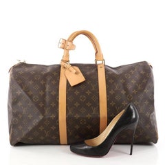 Louis Vuitton Keepall Bag Monogram Canvas 50