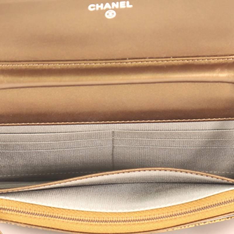 Chanel Timeless Wallet on Chain Caviar  1
