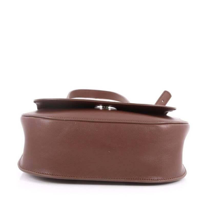 Brown The Row Hunting Crossbody Bag Leather 9