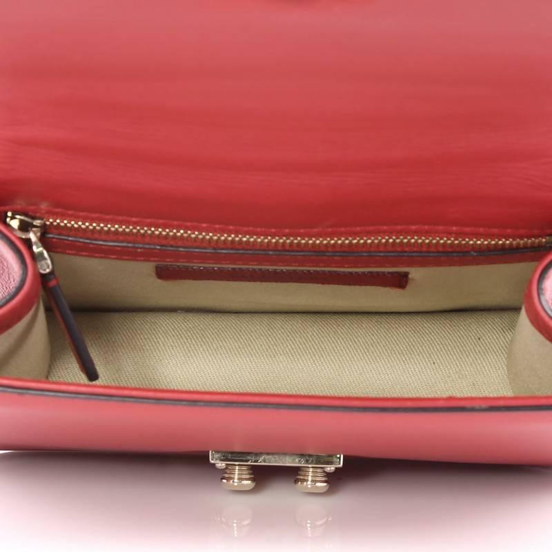 Valentino Glam Lock Shoulder Bag Leather Small 4