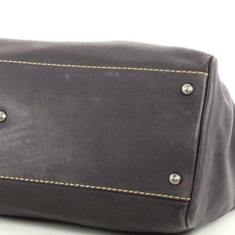 Fendi Bicolor Selleria Peekaboo Large Leather Handbag  2