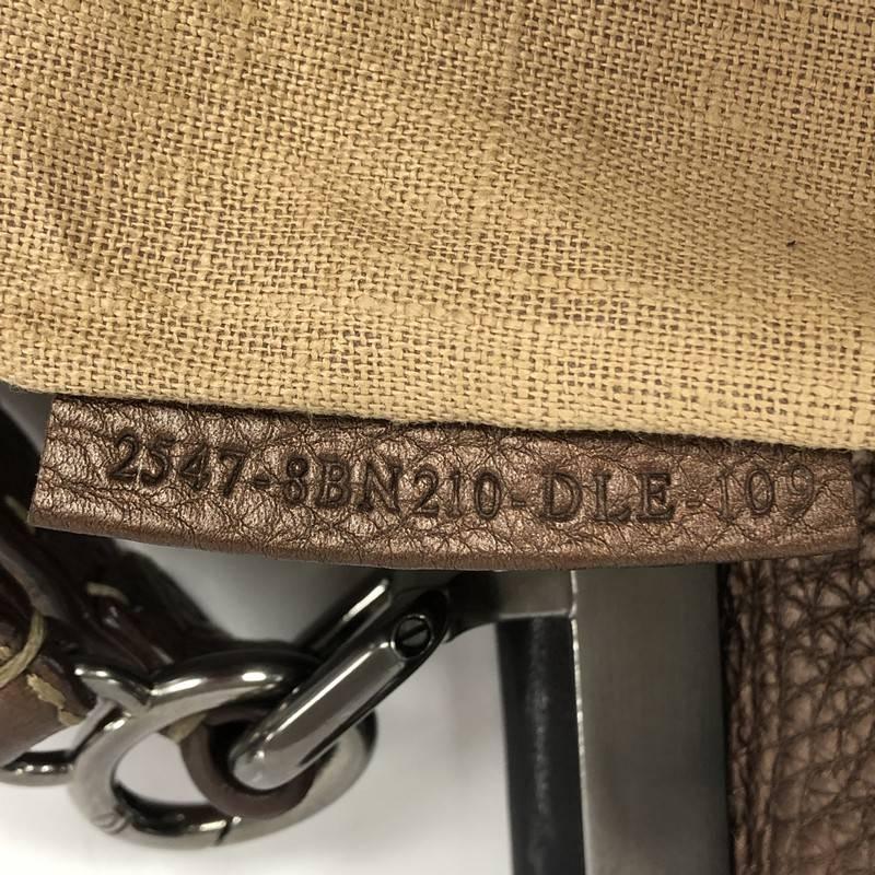Fendi Bicolor Selleria Peekaboo Large Leather Handbag  7
