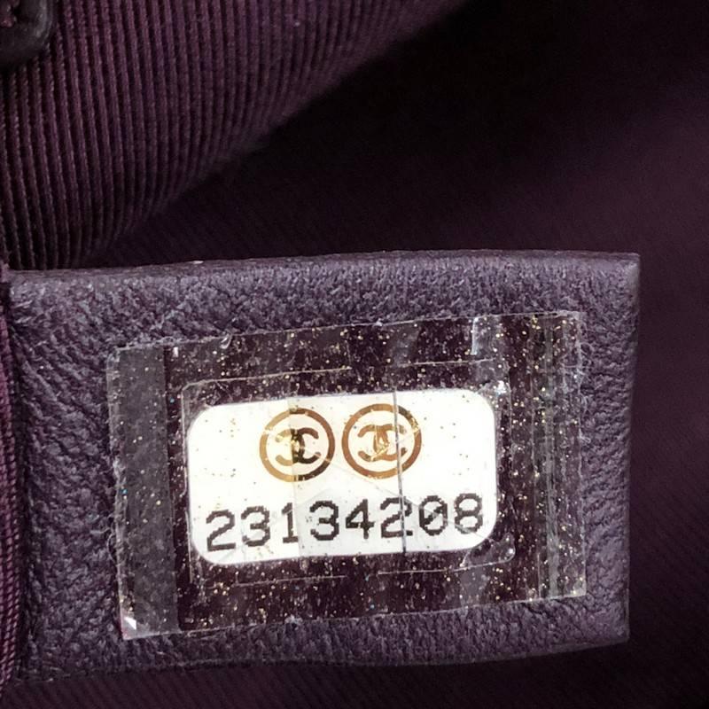 Chanel Drawstring CC Lock Quilted Lambskin Medium Bucket Bag  1