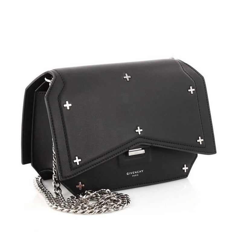 Givenchy Bow Cut Chain Crossbody Bag Studded Leather Mini at 1stdibs