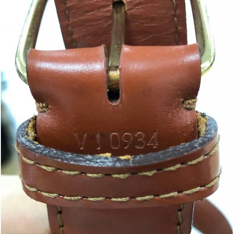 Louis Vuitton Vintage Sac D'Epaule Handbag Epi Leather GM 2