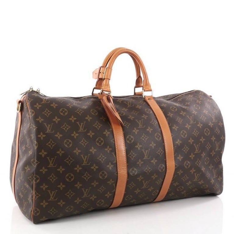 Keepall 50 LOUIS VUITTON Monogram limited edition For Sale at 1stDibs