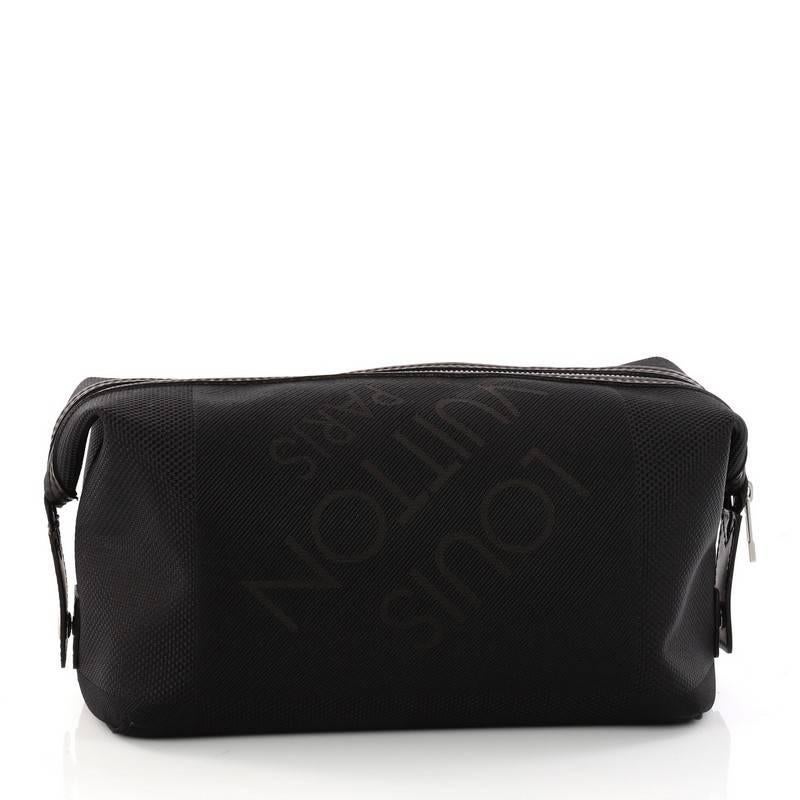 Louis Vuitton Geant Albatros Toiletry Bag Limited Edition Canvas In Good Condition In NY, NY
