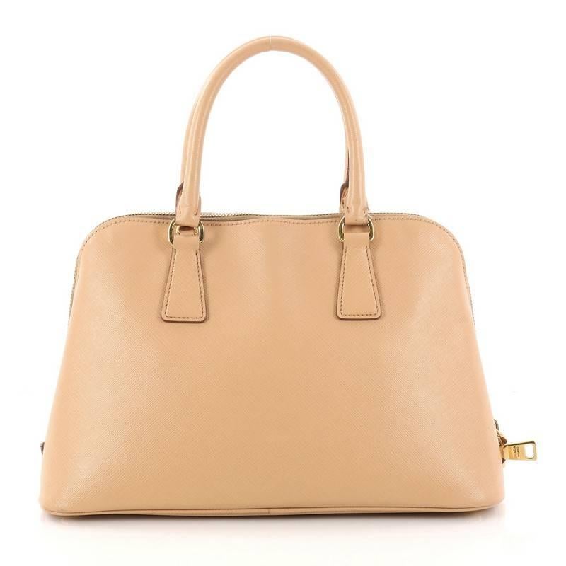 Prada Promenade Handbag Saffiano Leather Medium In Good Condition In NY, NY