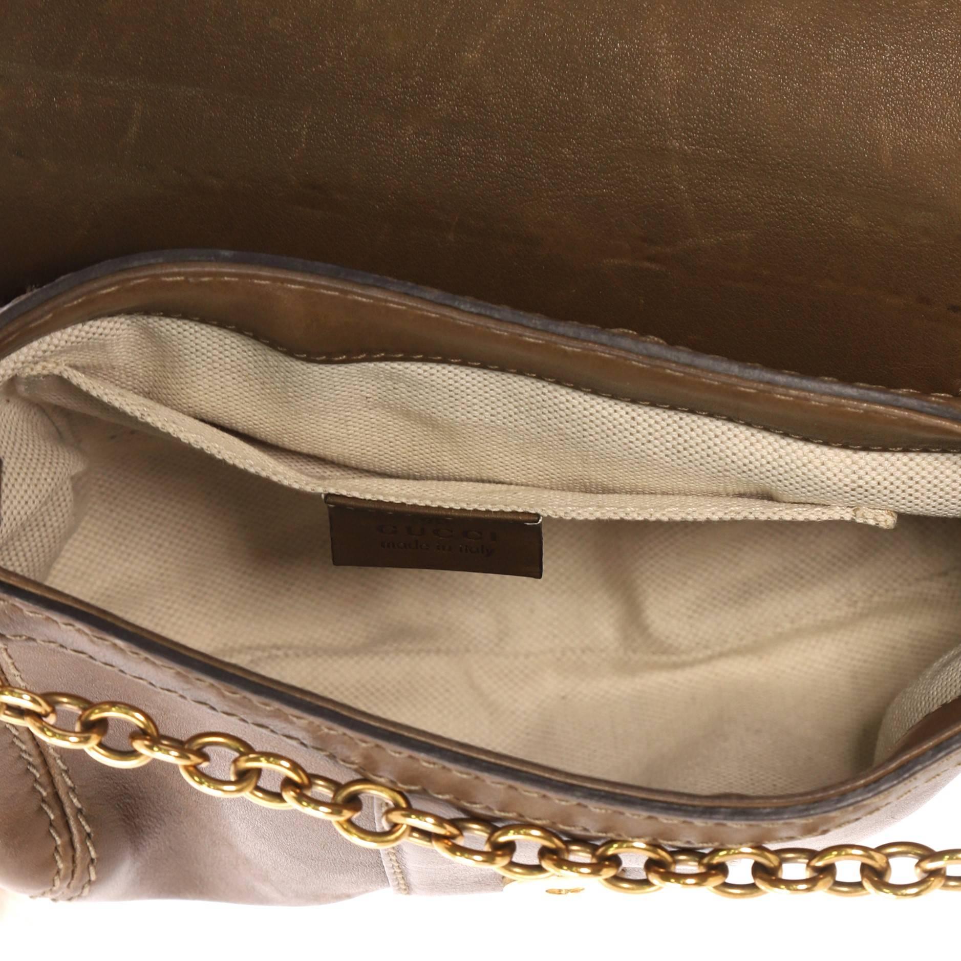 Gucci Smilla Chain Shoulder Bag Leather Small  4
