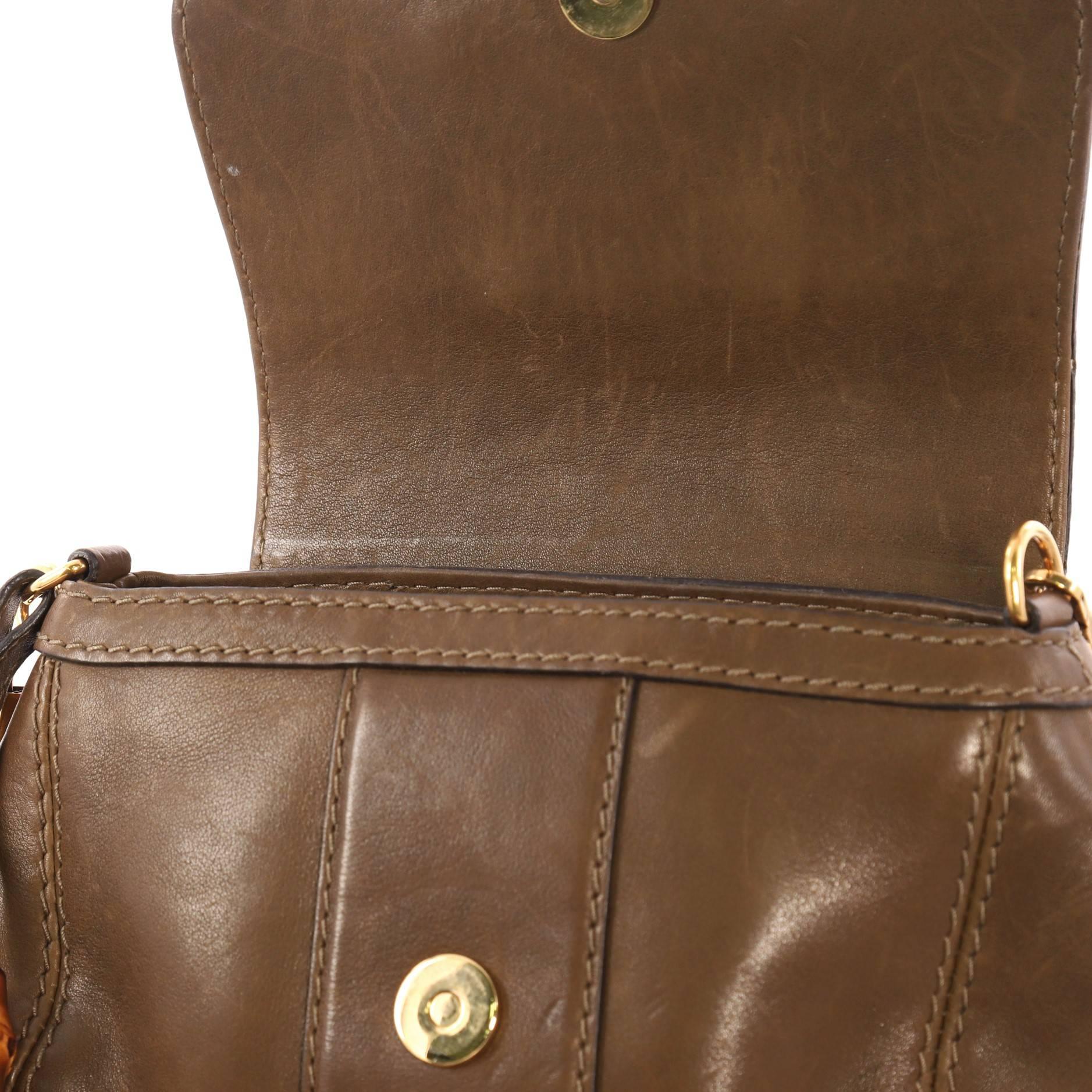 Gucci Smilla Chain Shoulder Bag Leather Small  3