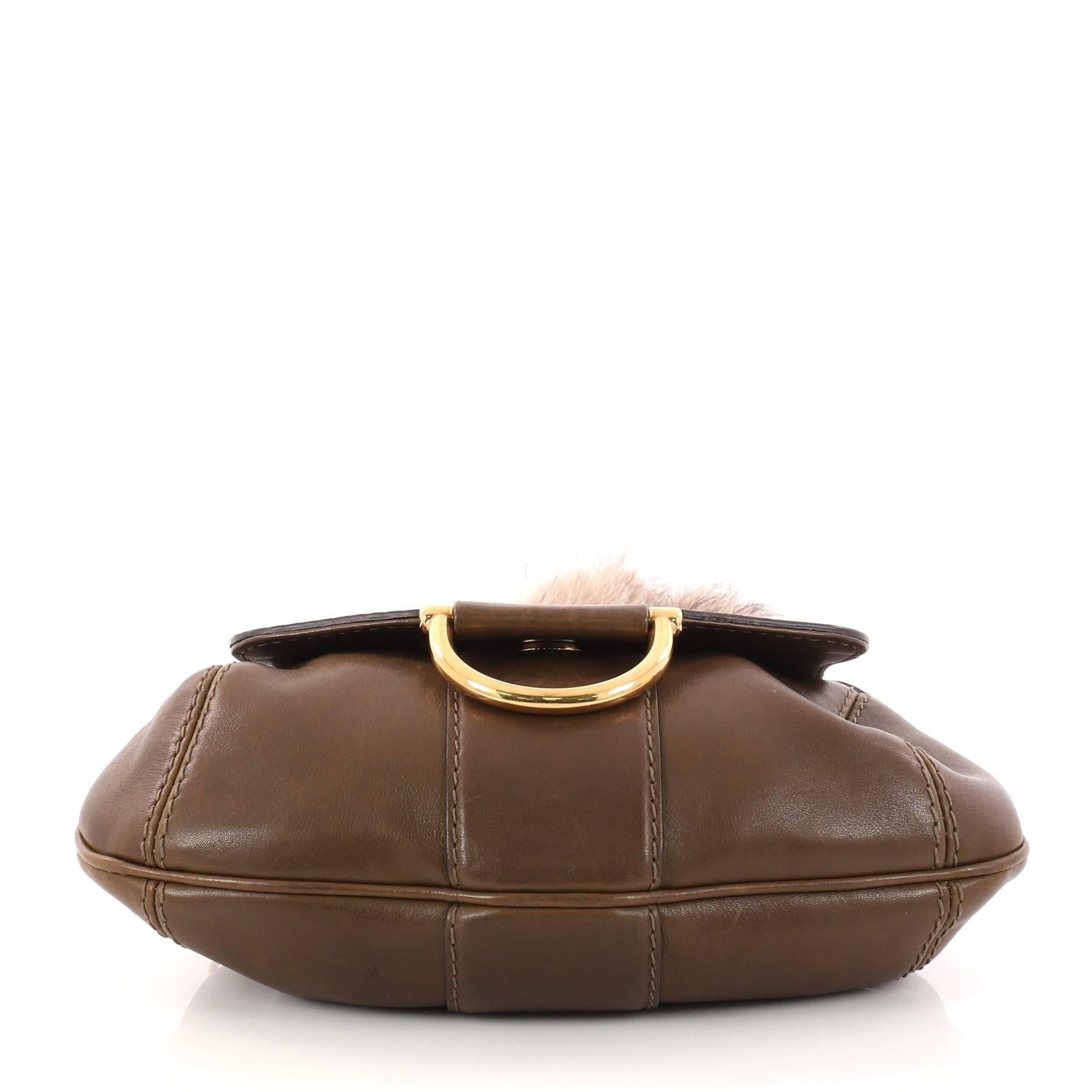 Women's Gucci Smilla Chain Shoulder Bag Leather Small 