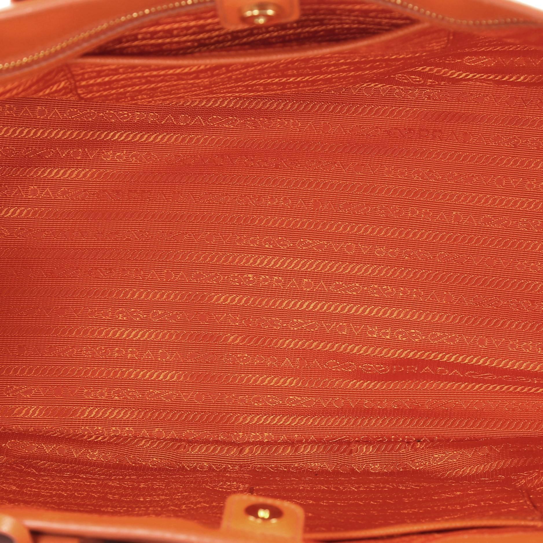Prada Lux Open Tote Saffiano Leather Medium 1