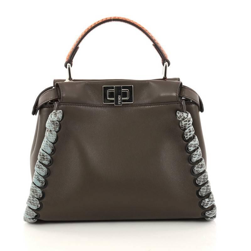 Fendi peekaboo cheap whipstitch