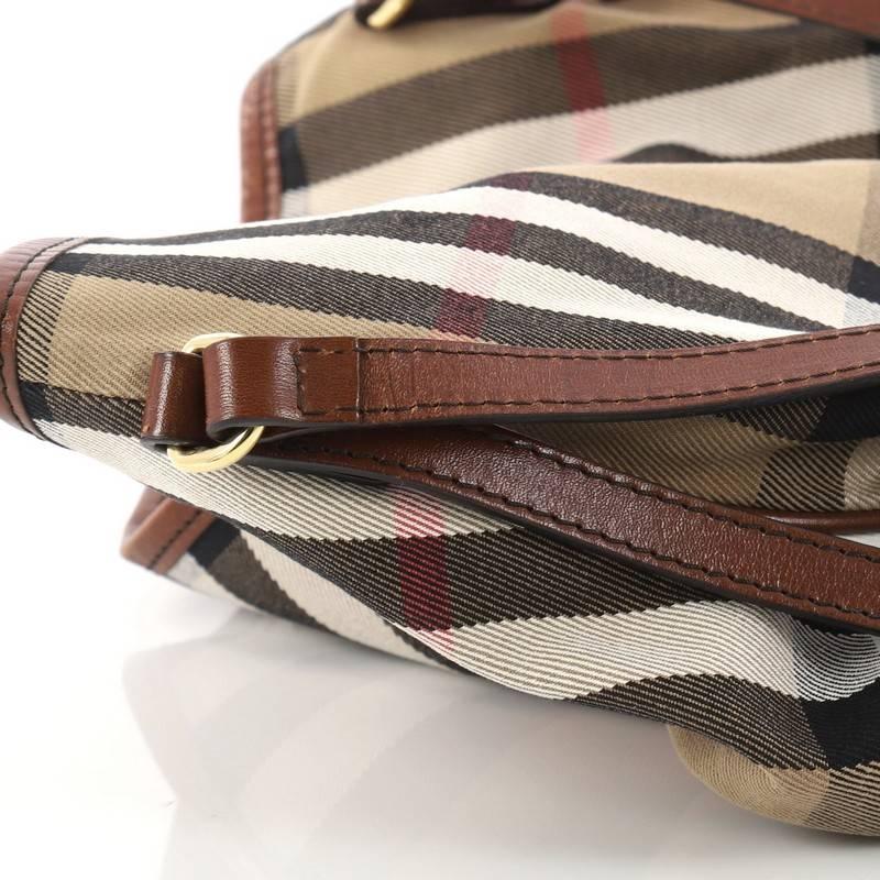 Burberry Canterbury Tote House Check Canvas Medium 3