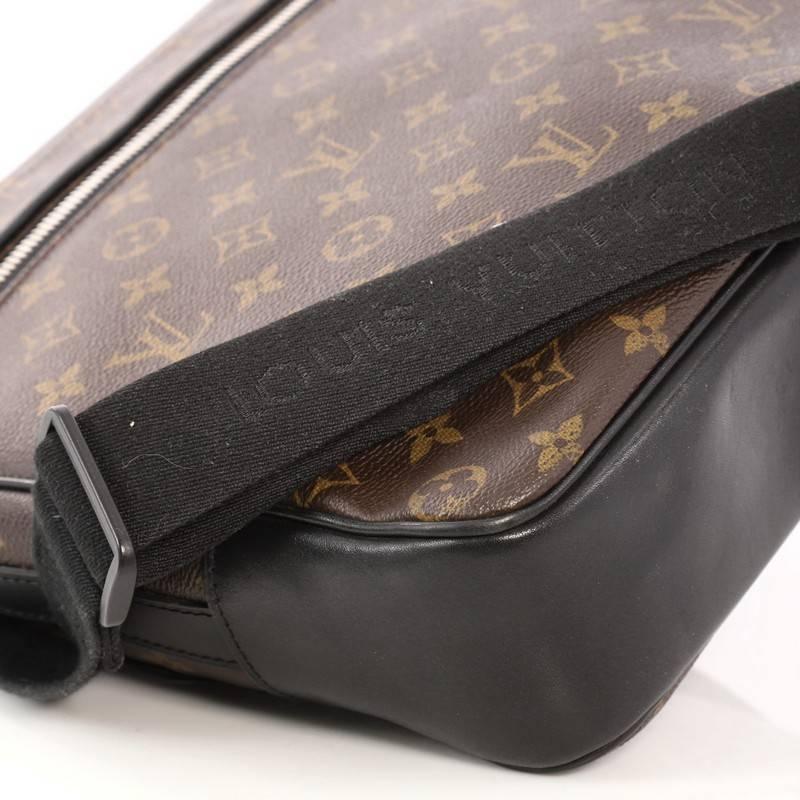 Louis Vuitton Bass Bag Macassar Monogram Canvas GM In Good Condition In NY, NY