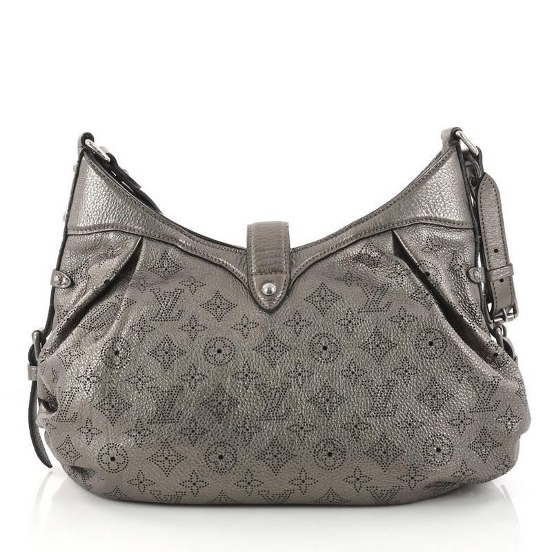 Louis Vuitton XS Crossbody Bag Mahina Leather In Good Condition In NY, NY