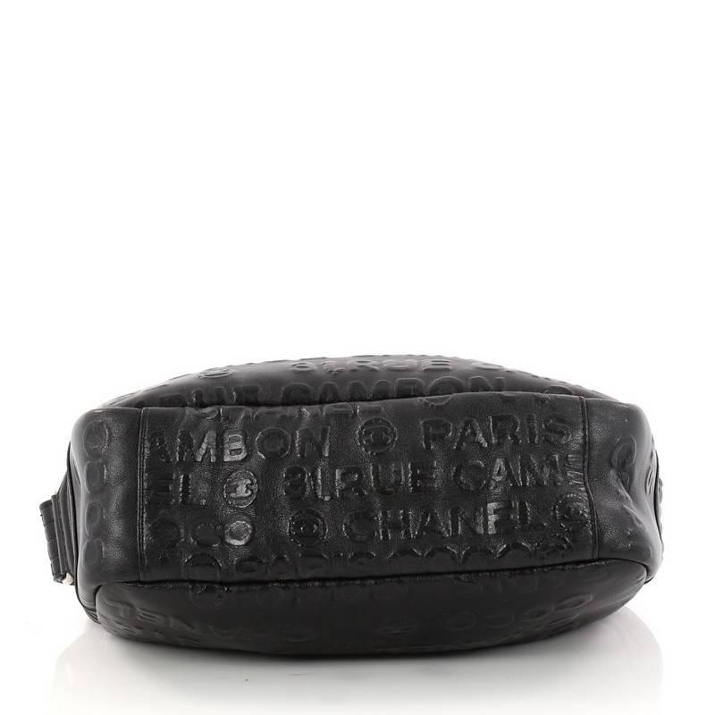 Women's Chanel Unlimited Crossbody Bag Embossed Leather Small 
