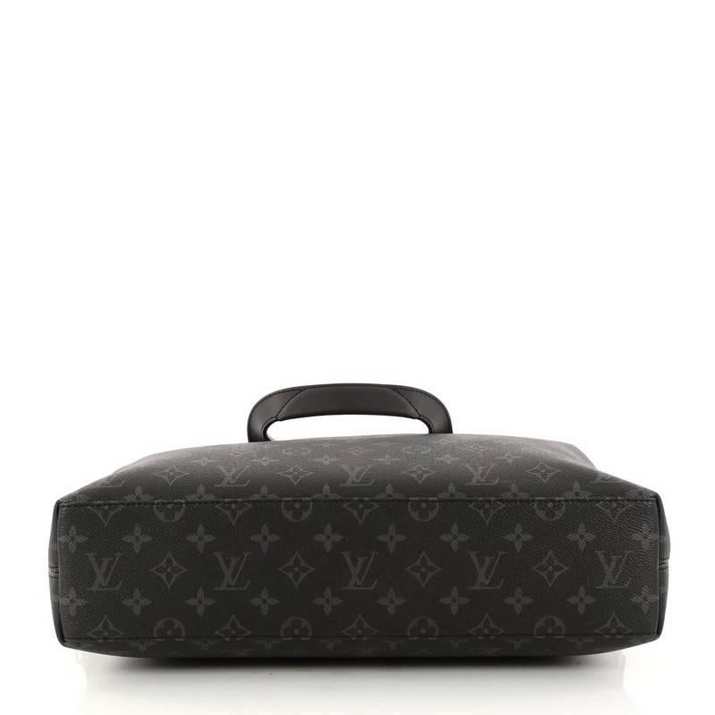 Louis Vuitton Explorer Briefcase Limited Edition Monogram Eclipse Canvas In Good Condition In NY, NY